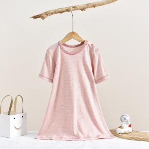 ☆ SQ057ピンク ☆ 90size ☆ ルームウェア ワンピース 女の子 ベビー ベビー 肌着 半袖 ルームウェア ワンピース パジャマ ワンピ