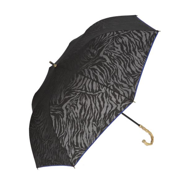☆ ゼブラBKｘNV ☆ HYGGE 晴雨兼用 ショートワイド傘 55cm 晴雨兼用 折りたたみ傘 ...