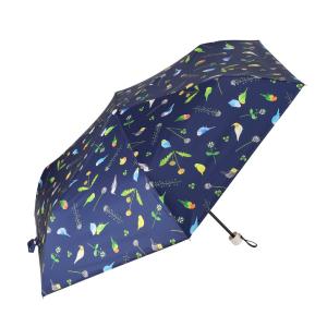 ☆ ことりネイビー ☆ SLENDER MINI PARASOL 遮光 遮熱 50cm 晴雨兼用傘 niftycolors 日傘 ニフティカラーズ 折りたたみ傘 晴雨兼用｜lucky13