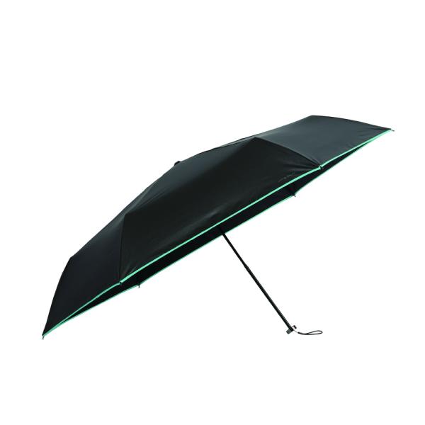 ☆ パイピングミント ☆ mabu マブ シャイニーチタンミニ 晴雨兼用 折りたたみ傘 傘 mabu...