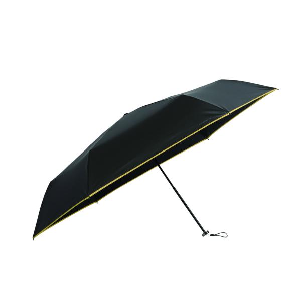 ☆ パイピングイエロー ☆ mabu マブ シャイニーチタンミニ 晴雨兼用 折りたたみ傘 傘 mab...