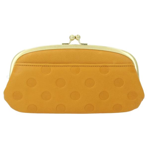 ★ キャメル 財布 レディース 長財布 ブランド 通販 un signet アンシグネ がま口 大容...