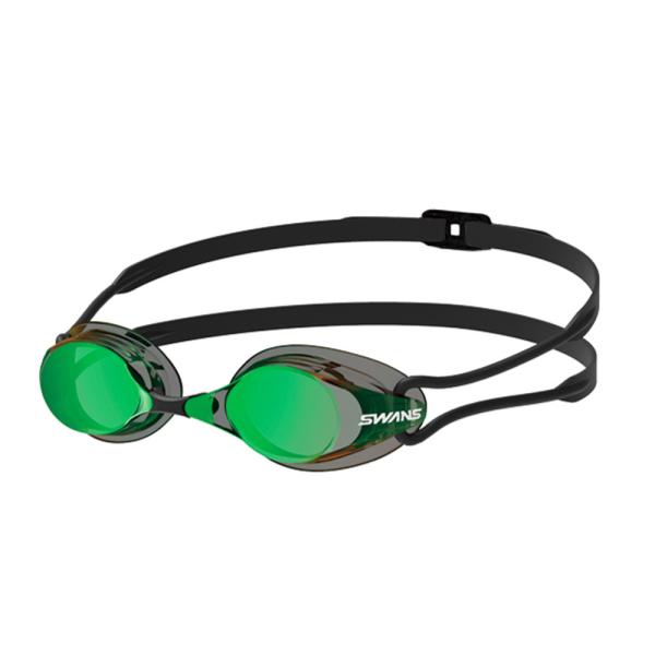 ☆ 757スモークxエメラルド ゴーグル 水泳 通販 大人 メンズ レディース 水中メガネ 水中眼鏡...