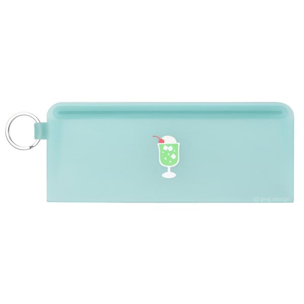 ☆ クリームソーダ ☆ pgdesign ピージーデザイン STEPPO ポーチ シリコン ポーチ ...