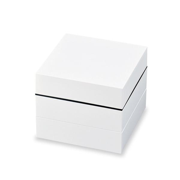 ☆ ホワイト 重箱 おしゃれ 18cm 3段 Hors d&apos;oeuvre オードブル オードブル重 ...