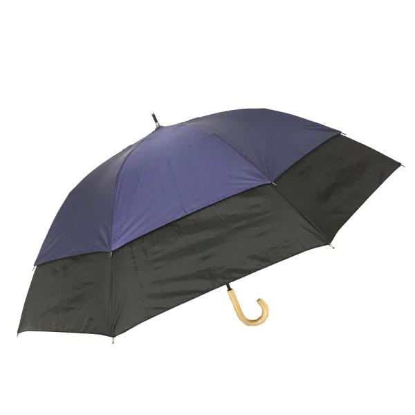 ☆ 27026.無地ネイビー トランスフォーム傘 通販 HYGGE ヒュッゲ 60cm 45cm 耐...