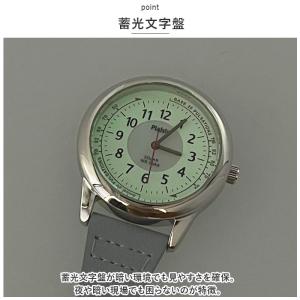 ☆ グレー ☆ ソーラーカラビナウォッチ pl...の詳細画像5