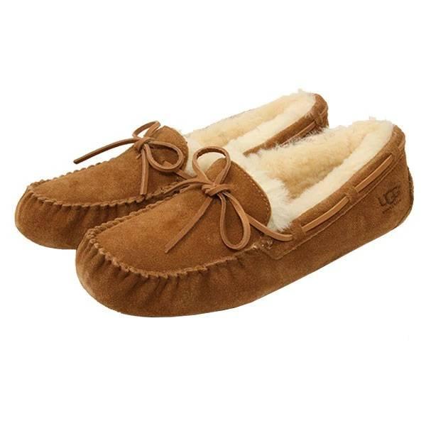 ☆ US10(約28.0cm) ☆ CHE.チェスナット UGG アグ メンズ  モカシン スリッポ...