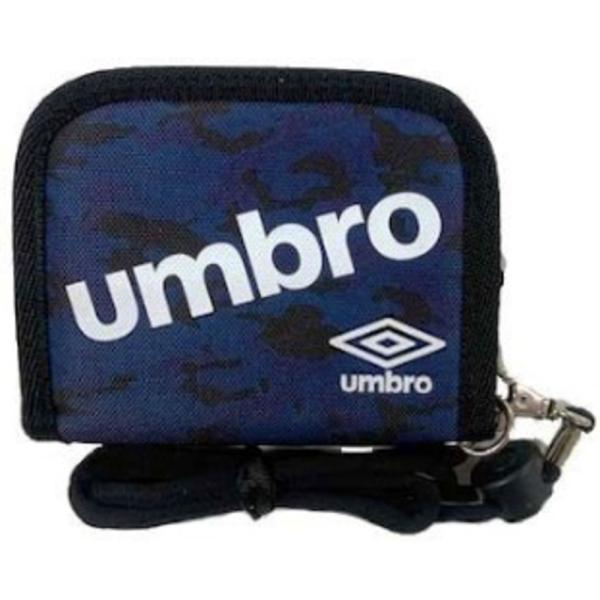 ☆ 迷彩BL ☆ umbro ストラップ付ミニウォレット UMBRO アンブロ 財布 ミニ 二つ折り...