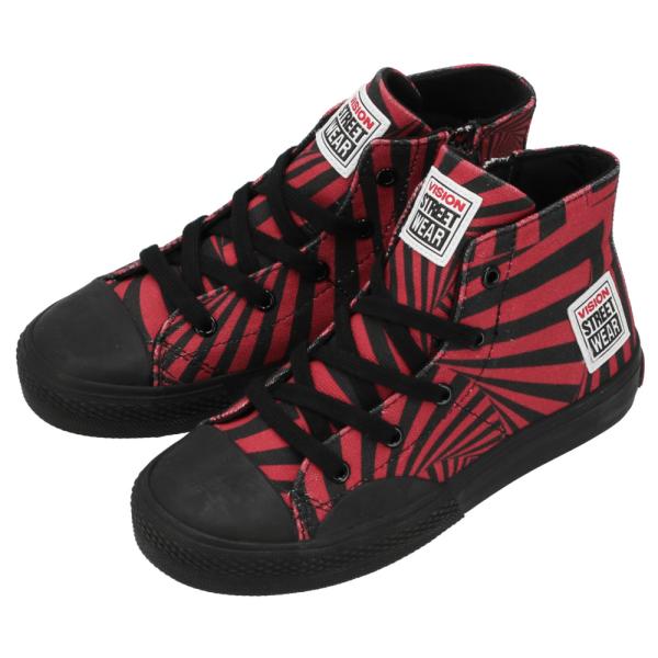 ☆ ゲーターレッド ☆ 20cm vision street wear キッズ スニーカー 通販 ヴ...