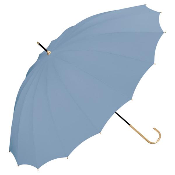 ★ ソリッドBL ★ ワールドパーティー W.P.C 16本骨 長傘 雨傘 長傘 レディース 傘 長...