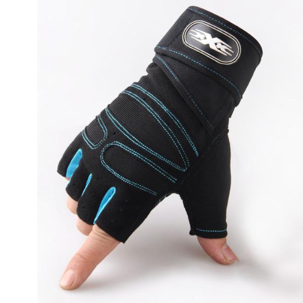 ☆ ブルー ☆ Mサイズ ☆ トレーニンググローブ wyhw001 トレーニンググローブ 筋トレ グ...