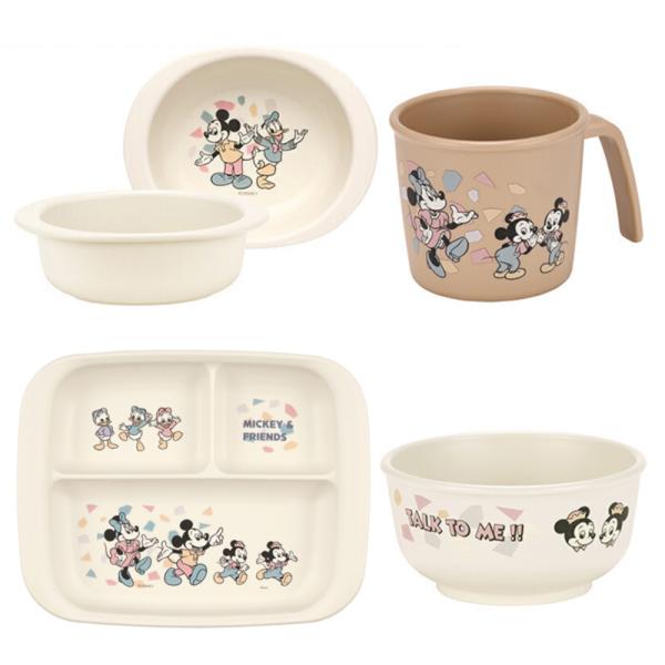 ☆ ミッキーフレンズ/レトロ ☆ キャラクター ベビー用食器セット ベビー食器セット キャラクター ...