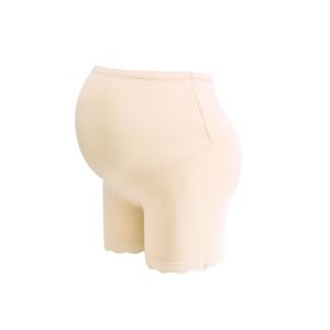 ☆ ベージュ ☆ XLサイズ マタニティ ペチパンツ 通販 マタニティレギンス スパッツ レギンス 3分丈 春夏 夏用 インナー 下着 妊婦 産前