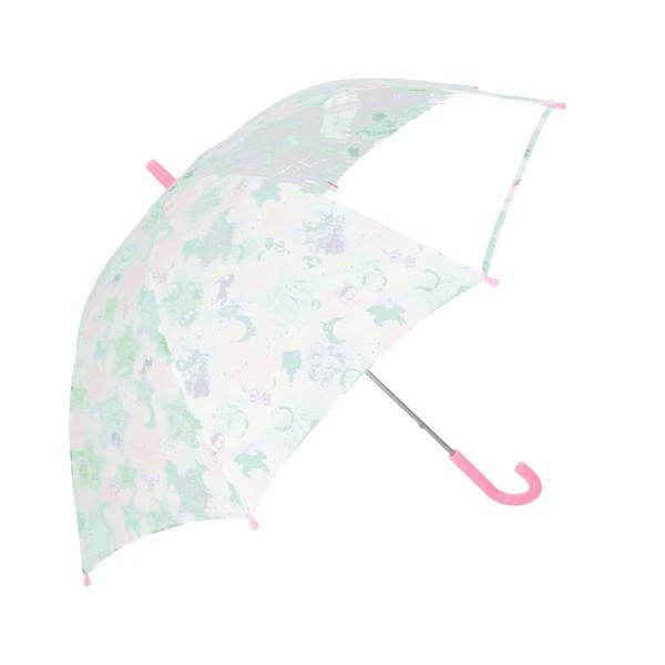 ☆ ユニコーンブルー ☆ 50cm ☆ キッズ長傘 女の子 傘 キッズ 女の子 50 cm 55 セ...