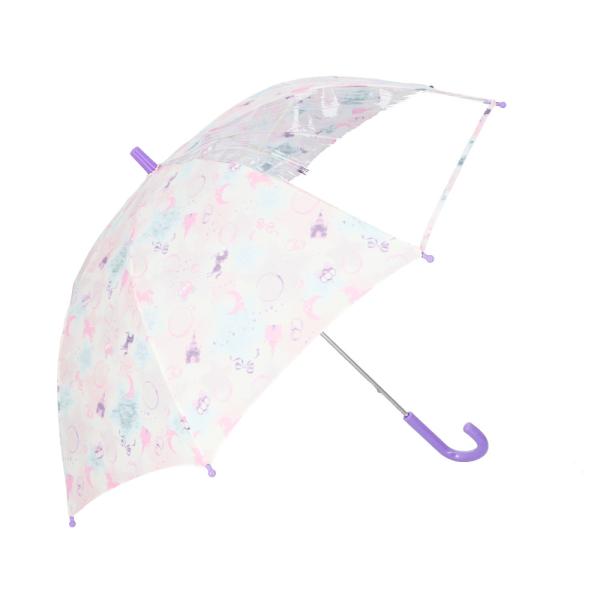 ☆ ユニコーンパープル ☆ 55cm ☆ キッズ長傘 女の子 傘 キッズ 女の子 50 cm 55 ...