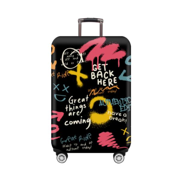 ☆ ラクガキ ☆ S ☆ スーツケースカバー アニマル おしゃれ 伸縮 ysg5367 スーツケース...