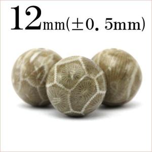 Lucky365 1粒売り 天然石 バンブーアゲート 竹葉瑪瑙 玉ビーズ 12mm