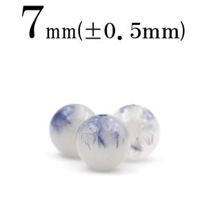 Lucky365 1粒売り 天然石 ロシア産 ミントグリーンカルサイト 丸ビーズ