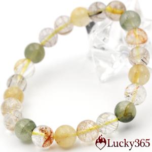 Lucky365 フォリエーテッドマイカインクォーツ ブレスレット 7mm〜8mm