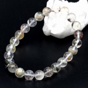Lucky365 ヒマラヤ水晶 7.5mm ブレスレット パワーストーン 天然石