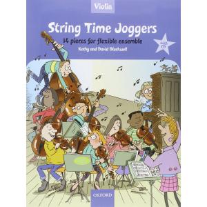 String Time Joggers Violin Book: 14 Pieces for Flexible Ensemble  並行輸入品｜lucky39