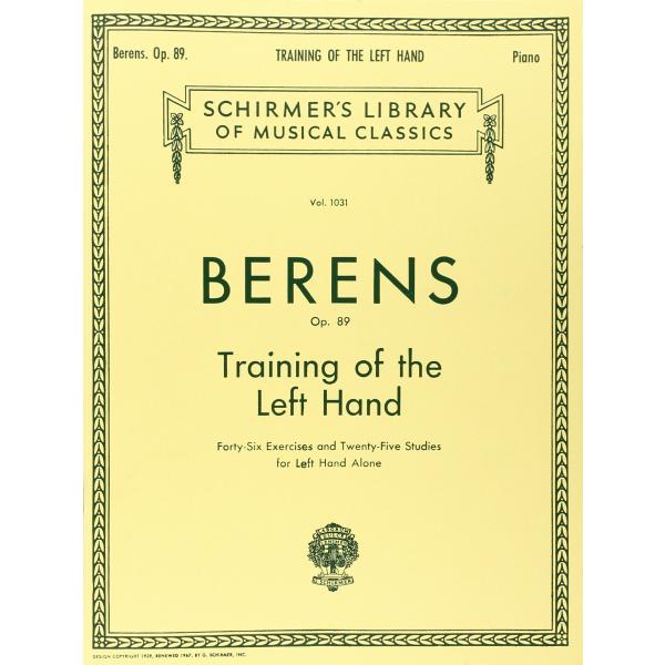 Training of the Left Hand, Op. 89 Training of the ...