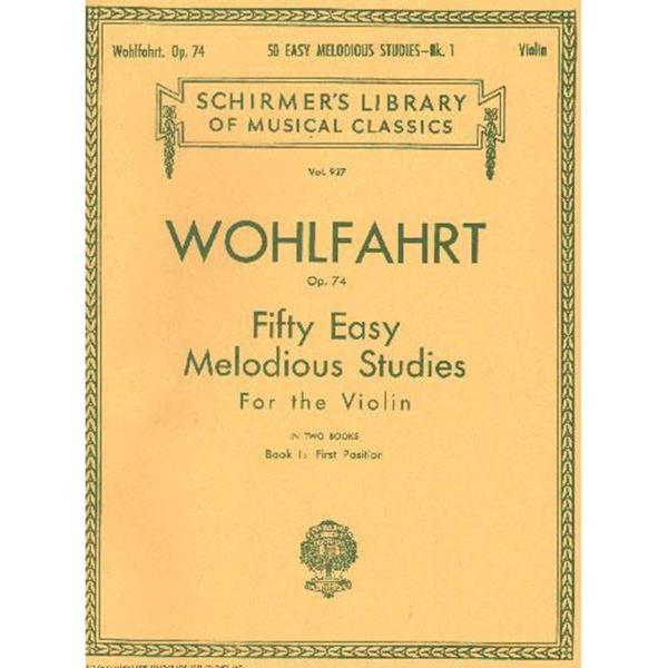 50 Easy Melodious Studies, Op. 74   Book 1: First ...