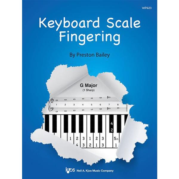 Keyboard Scale Fingering WP623   Keyboard Scale Fi...