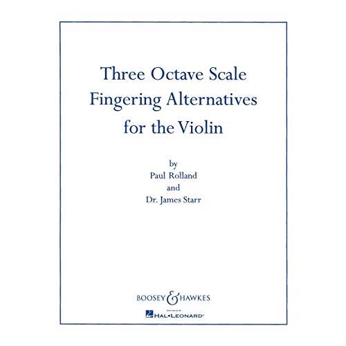 Three Octave Scale Fingering Alternatives for the ...