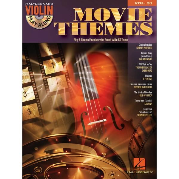 Movie Themes: Violin Play along (31) (Hal Leonard ...
