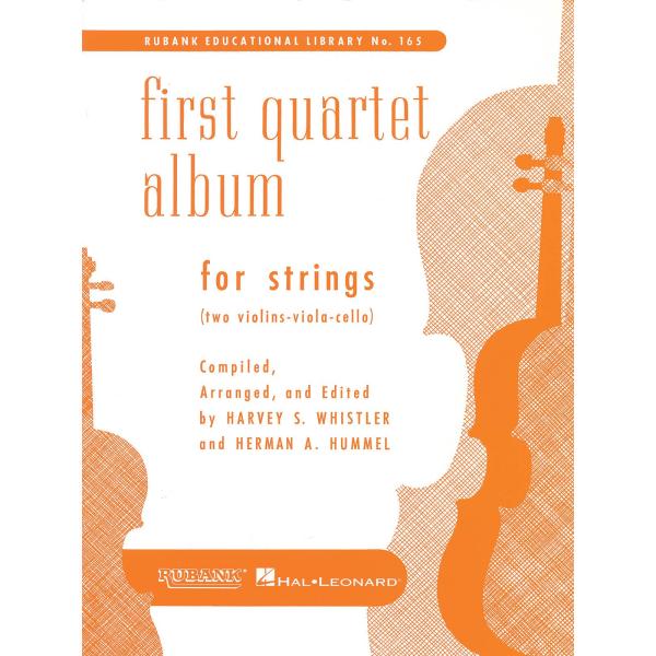 First Quartet Album for Strings: Two Violins, Viol...