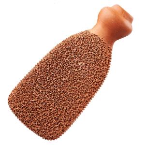 2 Sided Terra Cotta Foot Scrubber by Gilden Tree Pumice Stone for 並行輸入品｜lucky39