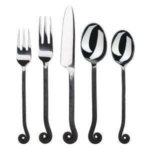 Gourmet Settings Treble Clef 20 Piece Flatware Set, Service for 4 並行輸入品｜lucky39