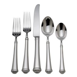 Reed & Barton Allora 18/10 Stainless Steel 5 Piece Place Setting, 並行輸入品｜lucky39