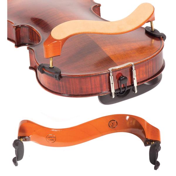 Mach One 3/4 4/4 Violin Maple Wood Shoulder Rest M...