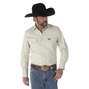 Wrangler（ラングラー）メンズ オーセンティックなカウボーイカット ウエスタンワークシャツ 長袖 US サイズ: Large 並行輸入品｜lucky39
