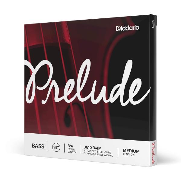 D&apos;Addario ダダリオ ウッドベース(コントラバス)弦 J610 3/4M Prelude B...