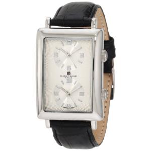 Charles Hubert  Paris 3854 W Mens Watch with Second Hand   White  並行輸入品｜lucky39