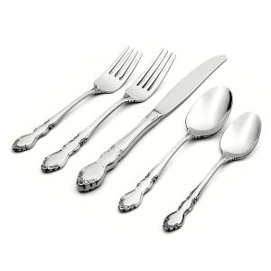 Oneida Service for 4 Flatware Dover 20 Piece Service for 4 Flatwa 並行輸入品｜lucky39