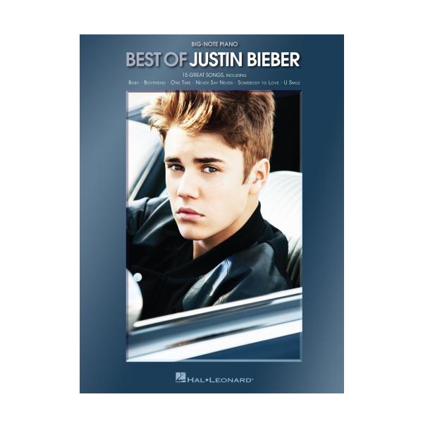Best of Justin Bieber for Big Note Piano (English ...