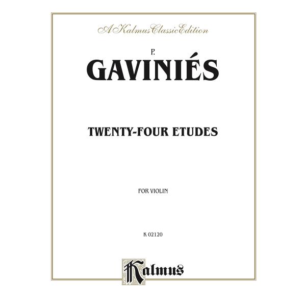 Twenty four Etudes: For Violin (Kalmus Edition) (E...