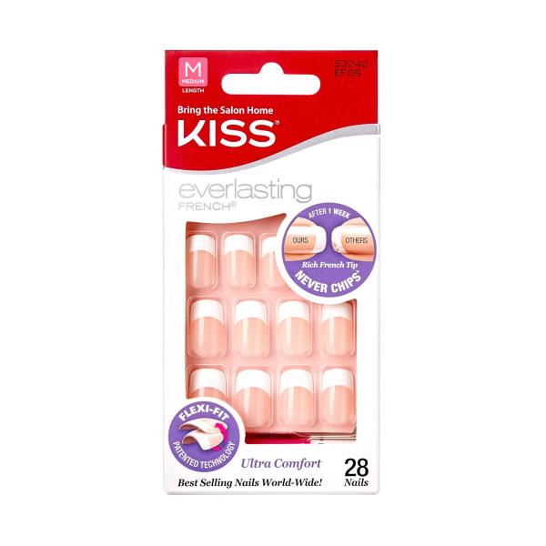 Kiss Everlasting French Nails (3 PACK, EF05) 並行輸入品