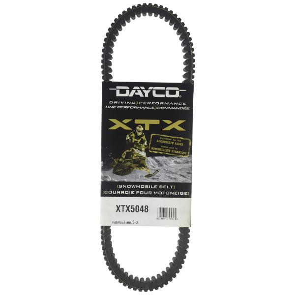 Dayco XTX5048スノーモービルドライブベルト Dayco XTX5048 Belts, B...