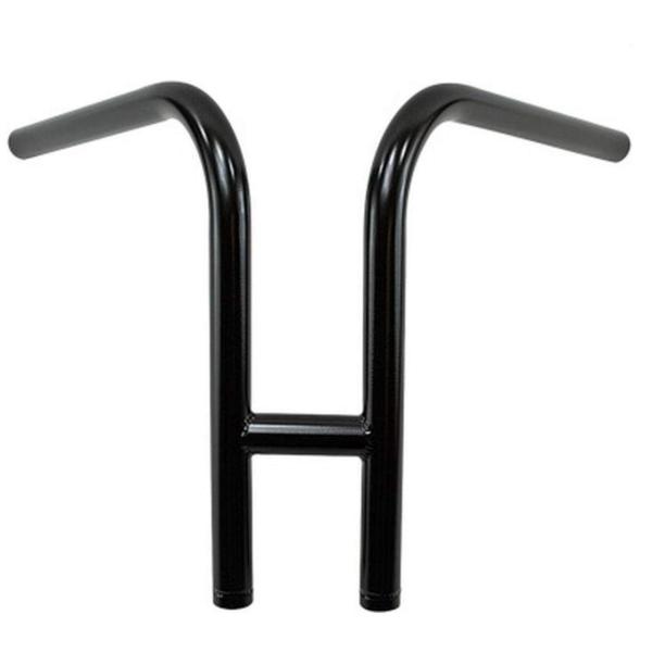 TC Bros. 1&quot; Rabbit Ears Handlebars   Black Smooth ...