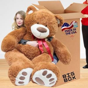 Big Plush 5 Foot Giant Teddy Bear   Soft Plush Toy   Huge Stuffe 並行輸入品｜lucky39