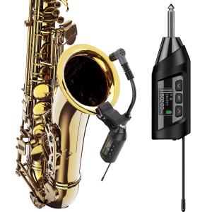 SGPRO Wireless Saxophone Microphone System, Clip On Instrument M 並行輸入品｜lucky39