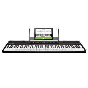Alesis 電子ピアノ 88鍵盤 初心者向け電子ピアノ スピーカー搭載 譜面台付き フルサイズ・セ...