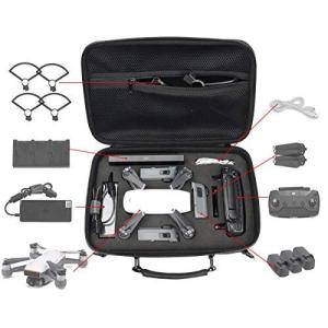 Alltravel DJI Sparkキット用ショルダーケース、Sparkドローン、プラペラー、バッテリー、充電器、リモコン、その 並行輸入品｜lucky39