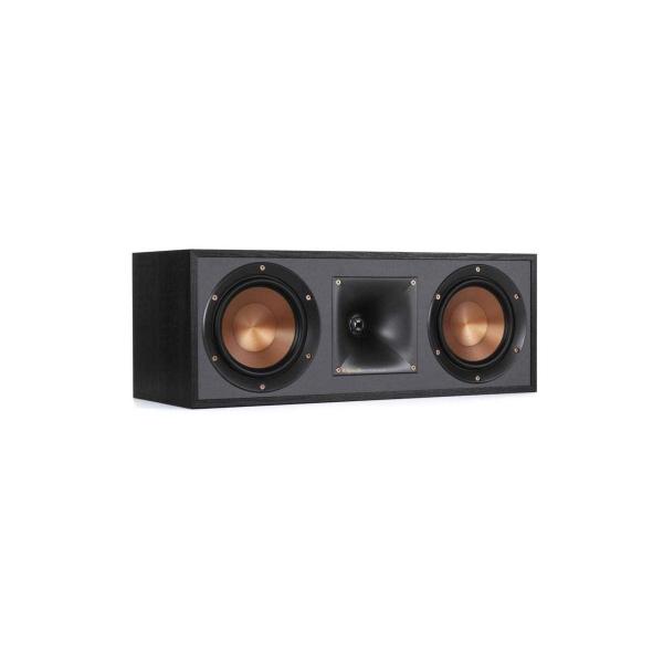 Klipsch R 52C パワフルディテール センターチャンネルホームスピーカーセット1ブラック ...